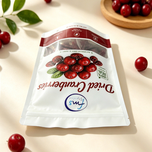 MOQ bajo Impresión personalizada Bolsa Ziplock de plástico con ventana esmerilada Bolsa de paquete de alimentos de papel de aluminio - Product Image 6