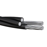 AAC/ACSR/ABC/AAAC Aluminium-Elektrokabel XLPE-Isoliertes Leiterkabel für Freileitungen Eisenbahn Industriebau Marine