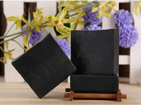 Meilleur savon éclaircissant Savon noir nettoyant pour le corps Savon anti-taches au charbon noir Savon instantané blanchissant pour le corps pour peau noire