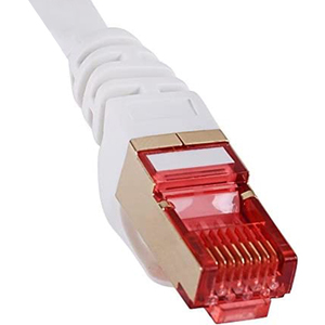Câble réseau Ethernet Cat7 SFTP <span class=keywords><strong>double</strong></span> blindage en cuivre nu, connecteur <span class=keywords><strong>RJ45</strong></span> plaqué or, 26AWG, 10 Gbps, <span class=keywords><strong>cordon</strong></span> de raccordement haute vitesse - Product Image 3