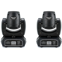 Mini projecteur LED à tête mobile 120W Beam Spot avec 8 prismes rotatifs pour DJ, DMX, bar, stroboscope et effets de scène
