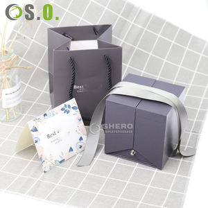 กล่องดอกไม้กระดาษสำหรับสร้อยคอ กล่องดอกไม้กระดาษสำหรับแหวนเพชรระดับไฮเอนด์ กล่องของขวัญเครื่องประดับน่ารัก ชุดกล่องดอกไม้ - Product Image 6