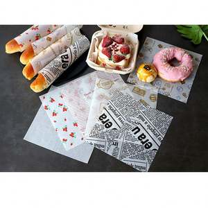 Papel Antigrasa con Logotipo Personalizado en Rollo, para Envasado de Alimentos, Papel de Hornear Antiadherente y Resistente al Aceite para Cocinar - Product Image 6