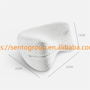Espuma viscoelástica multifuncional Perforación Rebote lento Algodón Cuidado DE LA SALUD portátil Almohada para piernas en forma de corazón - Product Image 6