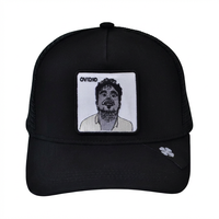 Casquette de camionneur décontractée pour homme en maille, 5 panneaux, respirante, avec panneau avant en tissu imperméable et broderie, pour le cyclisme et les sports en toutes saisons