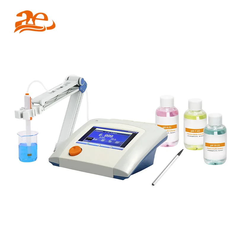 Aelab Laboratorium Werkblad Digitale Ph Orp Temperatuur Meter Multi-Parameter Waterkwaliteit Tester