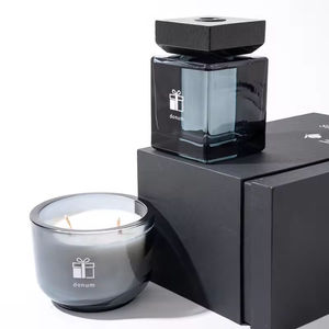AIKUN Eco Friendly Soy Wax Smokeless Glass Candle Fragrance Candle Jar Candle For Wedding Gift OEM ODM - Product Image 6