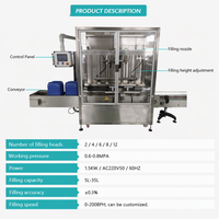 Machine de remplissage automatique de barils et de jerricans de 20 kg pour liquides chimiques corrosifs et liquides moussants de 3, 5 et 10 gallons