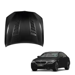 Car Exterior Body Accessories Engine Cover Hood V Style Dry Carbon Fiber Front Bonnet For Bmw F90 M5 Engine Hoods