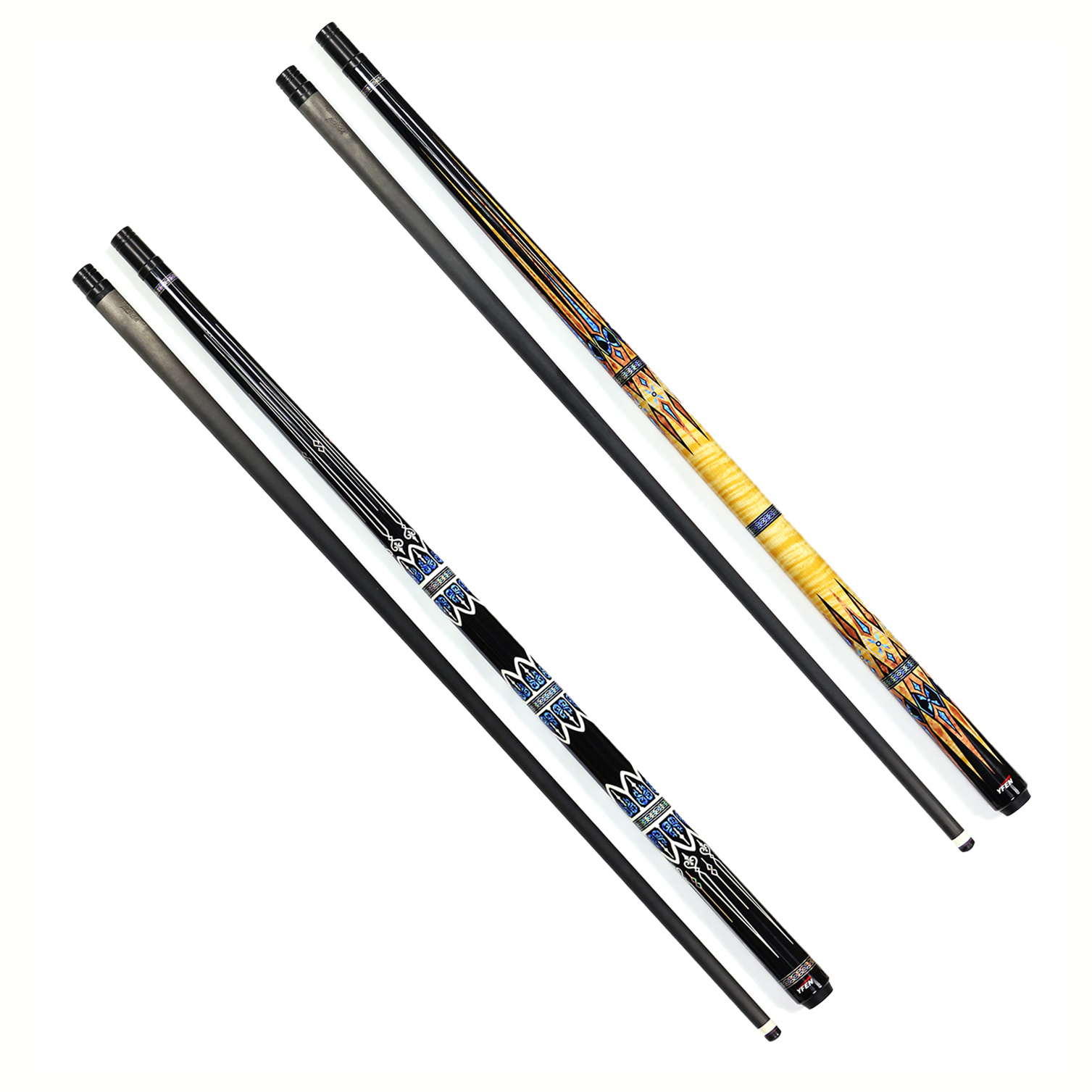 ビリヤード Yfen Carbon Fiber Cue Wavy Joint Amazon.com : YEUEK YFEN Carbon Fiber Pool Cue Stick 12.5mm