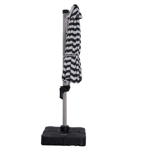 Sombrilla de Jardín Personalizada de <span class=keywords><strong>3m</strong></span>, Sombrilla de <span class=keywords><strong>Patio</strong></span> <span class=keywords><strong>Cantilever</strong></span> de Aluminio para Exteriores con Panel Solar - Product Image 2