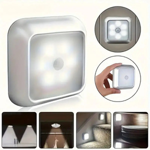 High Quality PIR Smart Stick on Wireless <b>LED</b> Motion <b>Sensor</b> Bedroom Stair Closet <b>Light</b> - Product Image 1