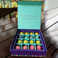 Papier De noël personnalisé Cajas Para chocolats Boite De Chocolat boîte De Chocolat pour emballage De barre De bonbons coffrets cadeaux De luxe