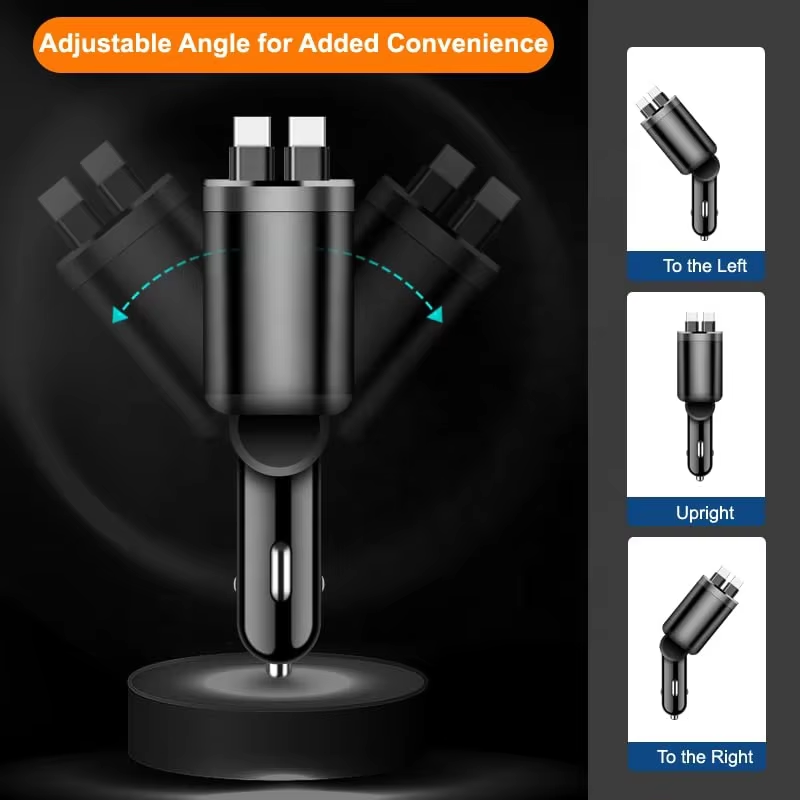 High-Quality 100W Fast Charging Car Charger - Image 4