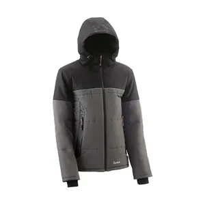 Parka - 2920 S Ontario - Colore: Grigio - Parka imbottito progettato per il professionista che non fa mai smettere. Con una combinazione - Product Image 1