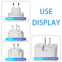 Chargeur de voyage AC 2026 PD140W PD3.1 GaN 4 ports USB-C/USB-A avec QC3.0 PPS pour ordinateur portable, appareil photo et écouteurs (tout-en-un)
