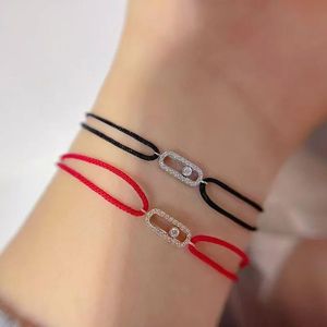 Fashionable Unisex Good Luck Messikars Charm <b>Bracelets</b> Stainless Steel Zircon Heart <b>Cute</b> Style Anniversary Bezel Jewelry - Product Image 4