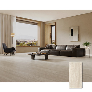 ترافرتين ريفي حديث ، كسوة أرضية جدارية للمطبخ لغرفة المعيشة والحمام الكبير ، كسوة زجاجية للقاعة الخارجية - Product Image 3