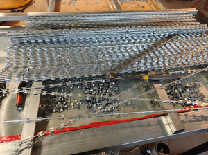 Grillage de protection en acier inoxydable soudé, type rasoir, maille diamantée, pour clôture - Product Image 3