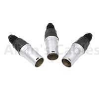 Connecteurs de panneau Ethernet RJ45 à angle droit étanches IP65 12V Alvin's Cables, 3 pièces pour moniteur