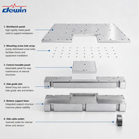 Module amplificateur RF GaN SSPA Dewin 150W 300-2700MHz, amplificateur de puissance à semi-conducteurs ultra large bande pour système de test radar EW