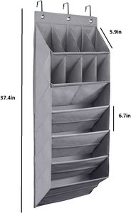 Foldable Hanging Closet Organizer with Deep Pockets for Home <strong>Storage</strong> &amp; Organization <strong>Storage</strong> Rack <strong>Over</strong> <strong>the</strong> <strong>Door</strong> Shoe Organizer - Product Image 4