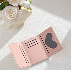 Monedero Multifuncional 2025 Mini, Monedero Corto y Simple de Cuero PU Plegable con Estampado de Pez - Product Image 4