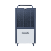 Déshumidificateur commercial certifié CE 90L avec contrôle automatique de l'humidité et drainage continu