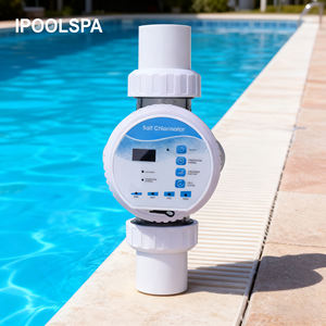 Generador de <span class=keywords><strong>Cloro</strong></span> para Piscinas de Agua Salada con Función de Autolimpieza, Clorador de Sal, Sistema de Cloración por Sal para Piscinas - Product Image 2