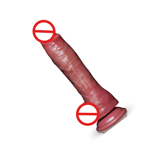 Grote siliconen dildo voor vrouwen - realistisch anaal masturbatie speeltje 100% waterdicht IPX7 milieuvriendelijk zacht flexibel met vibrerende functie - Product Image 4