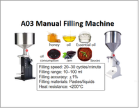 Machine de remplissage manuelle JIAHE A03 5-50 ml pour liquides, crèmes, lotions, rouges à lèvres, miel – Remplisseur à piston manuel