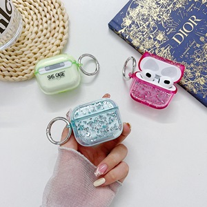 SHSCASE Sparkling Crystal Bling earbud funda con diseño <span class=keywords><strong>de</strong></span> brillo bolsa para auriculares funda protectora para <span class=keywords><strong>AirPods</strong></span> Case - Product Image 1