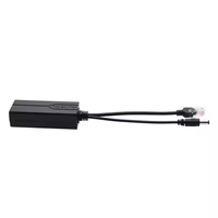 Système de sécurité, séparateur POE 10/100 Mbps, DC 48V vers 12V 1.2A, caméra IP CCTV, IEEE802.3Af/At, moniteur ABS, alimentation réseau CCTV