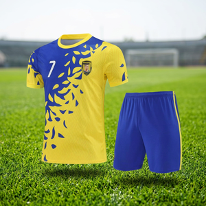 Custom RUIWO Men's Soccer Jersey 100% Polyester Breathable O-Neck Short Sleeve Summer <b>Football</b> Uniform Digital <b>Printing</b> Quick - Product Image 4