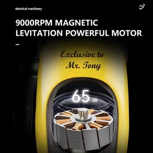 Tondeuses à cheveux professionnelles <span class=keywords><strong>KEMEi</strong></span> KM-1920, moteur à lévitation magnétique 9000 tr/min, batterie Li-ion rechargeable par USB, longueurs réglables - Product Image 5