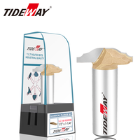 Mata Bor Router Tungsten Carbide Berkualitas Tinggi Tideway 65HRC, Alat Pertukangan Profesional OEM ODM untuk Pengerjaan Kayu Konvensional