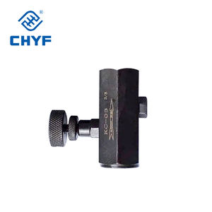 Çek valf KC-02 KC-03 KC-04 düz çek yağ basıncı akış azaltma kontrol vanası - Product Image 5