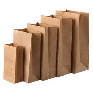 Оптовые продажи рисовые мешоки для здоровья-Kraft paper bag inside aluminized organ bag vacuum food packing bag thick wholesale healthy paper packing machine