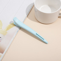 Outils de coiffure en plastique de couleur de 12CM pinces à bec de canard accessoires de cheveux pour femmes pour utilisation en salon pince à cheveux à bec de canard pour la teinture permanente