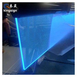 Kingsign rõ ràng Cast Laser Dot Acrylic hướng dẫn Bảng điều chỉnh plexiglass cho LED chiếu sáng sử dụng - Product Image 2