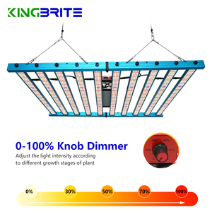 2026 Best KingBrite 1000W 10 Bars LED Grow <strong>Lights</strong> Samsung LM301H 660nm UV IR 460nm Full Spectrum Grow <strong>Lights</strong> <strong>for</strong> <strong>Indoor</strong> <strong>Plants</strong> - Product Image 3
