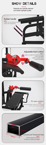 Machine à flexions de cuisses en acier de haute qualité de Chine, équipement de <span class=keywords><strong>fitness</strong></span> commercial pour la musculation, <span class=keywords><strong>prix</strong></span> d'usine pour l'entraînement du dos - Product Image 5