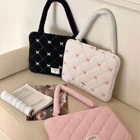 Nueva Bolsa de Hombro de Poliéster Estilo Instagram, Dulce y Versátil, para Computadora Portátil, Funda para MacBook de 133 Pulgadas