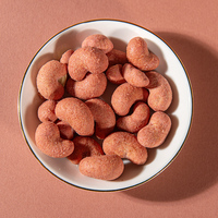 Amandes croustillantes enrobées de wasabi en gros, amandes épicées et savoureuses enrobées, collation de noix aromatisées avec emballage personnalisé OEM