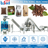 Fabrieksmachine voor het automatisch wegen en verpakken van voedsel, geschikt voor zakjes van 50g, 200g en 500g, inclusief verpakkingsmachines voor kruiden, koffiebonen en pellets.