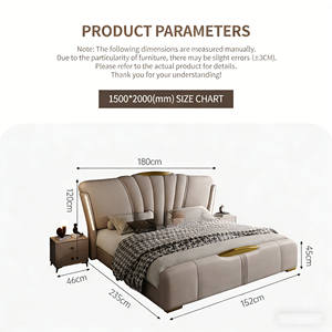 Cama de Almacenamiento Plegable Ajustable de Estilo Italiano, Tapizada en Cuero de Lujo de Alta Gama, con Estructura de Tamaño Completo - Product Image 6