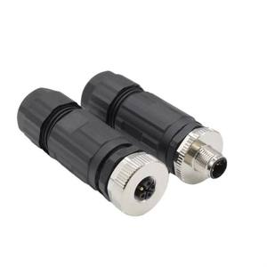 Conector Eléctrico Circular de Plástico Impermeable M12 de 16A para Montaje en Campo, 5 Pines, Macho y Hembra con Código L - Product Image 5