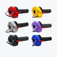 Kit de contrôleur de système de roue arrière pour vélo électrique 52V 2000W 45A noir FOC à onde sinusoïdale avec écran TFT et accélérateur