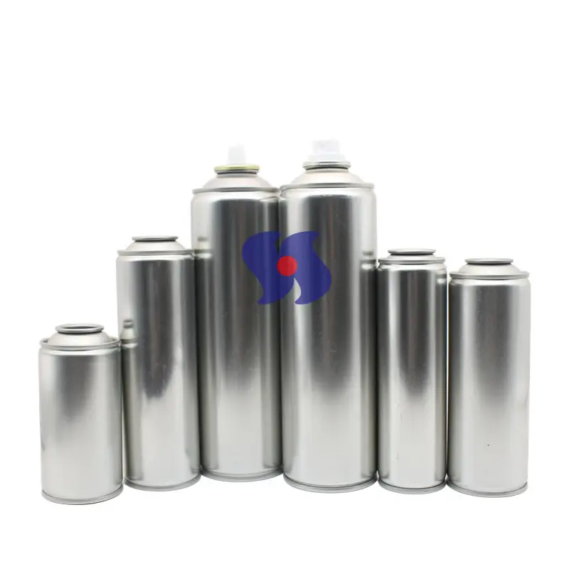 Customized Shape Metalrust remover spray aerosol 65X158mm 450ml spray can empty aerosol can