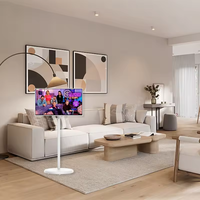 Affichage numérique interactif intelligent WiFi tactile sur pied de 24, 27 et 32 pouces, écran LCD pour publicité numérique